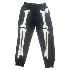 Forever 21 Men's Skeleton Print Jogger Pants Large NWT